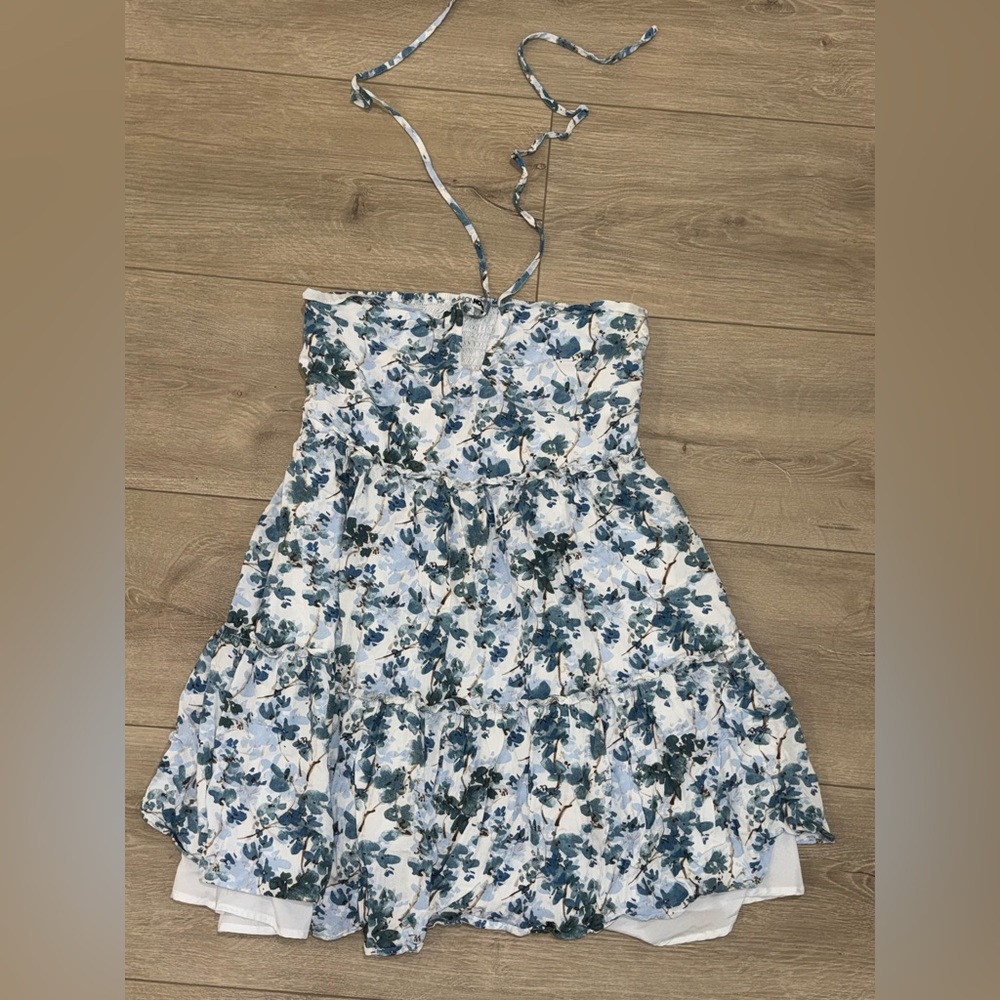 Fashion Nova Floral Halter Dress